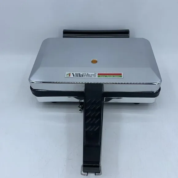 Villaware Prima Pizelle Baker 5000-NS Italian Cookie Maker Tested Works Clean